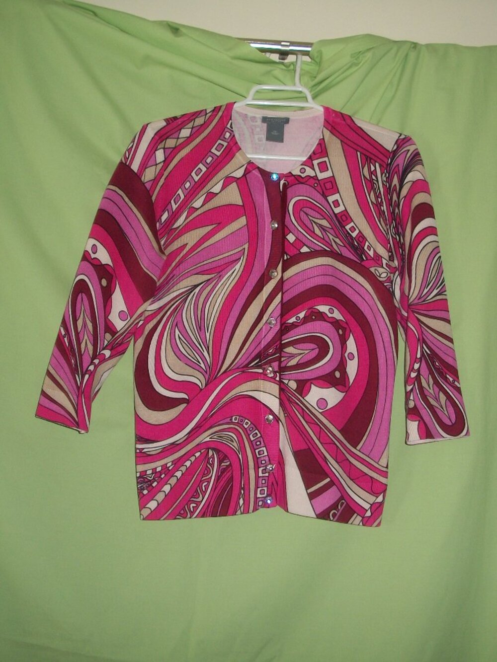 Ann Taylor Blouse 3/4 Sleeve Size SP